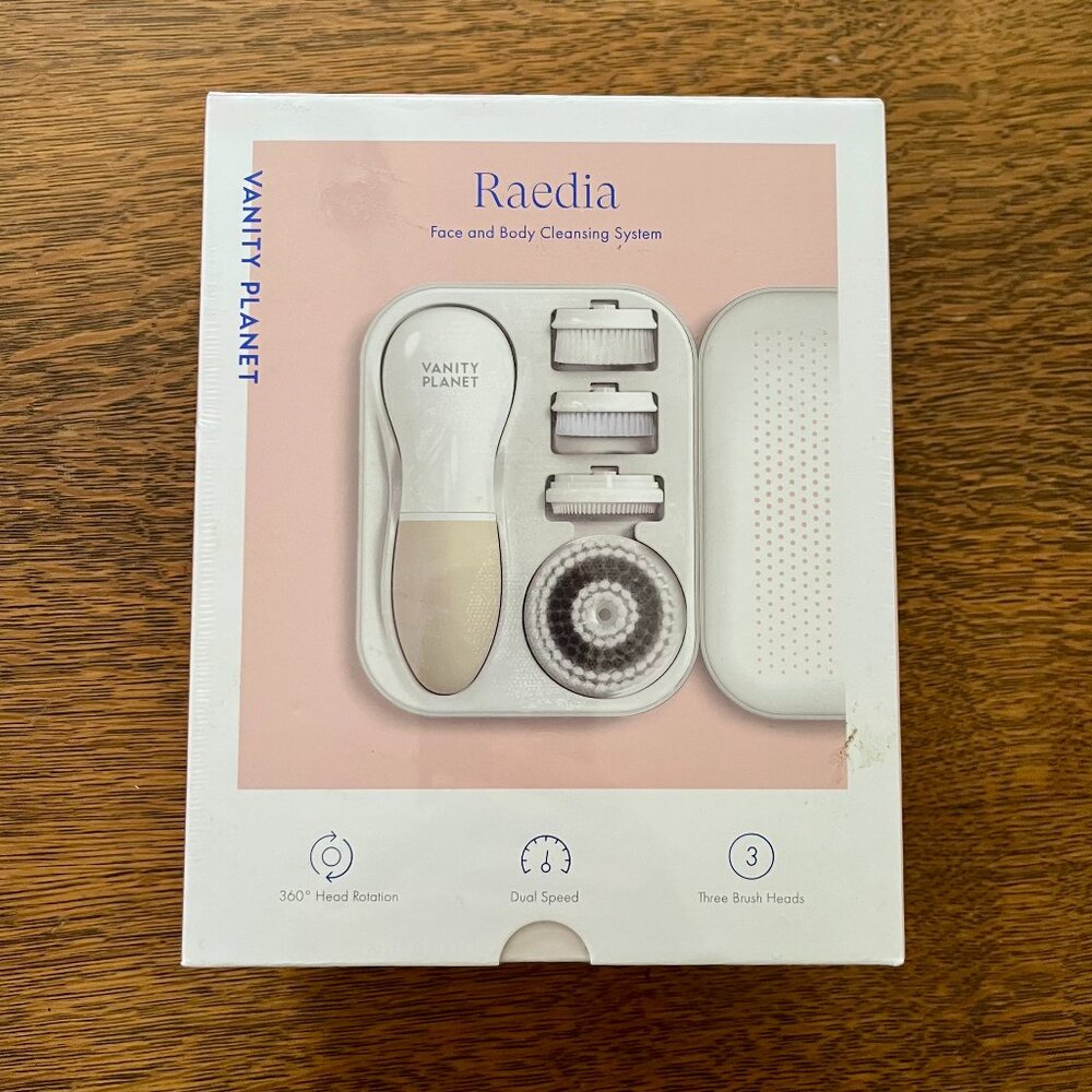 Vanity Planet Raedia Face & Body Cleansing System NWT/NIB